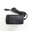 100 st Gratis frakt 5V 2A Black Wall Charger Power Adapter 2,5mm US / EU-kontakt Adaptrar för Android Tablet PC (DY)