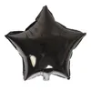 20 adet Turuncu Siyah Folyo Balonlar Cadılar Bayramı Partisi Dekor Yıldız-Şekil Helyum Balon Tatil Süsleme Tedarik Süslemeleri 45 cm