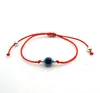 10pcs rosso stringa braccialetto fortunato Blue Evil Eye charms Bracciale regolabile regalo