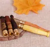 Removable cleaning solid wood rods cigarette holder trumpet carved dragon flat fishing pipe mouth single filter cigarette holder filter