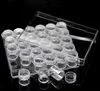 Wholesale-1PC Rectangle Acrylic Clear Beads Display Storage Transparent Compartments Organizers Cases Covers Boxs Container W/Lid