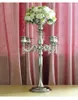 bellissimo fiore alto in metallo vaso oro paited fiore stand centrotavola per matrimoni decorazione