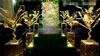 ( with white feathers 15 pcs only)wedding decoration table stand candelabra centerpieces vase