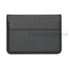 Bolsa de transporte de capa de couro PU PU para o laptop MacBook Air Pro Retina Soft Envelope Bags Textura de crocodilo com suporte de suporte