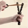 20 cm 8 tum bambu -stil trä Sling Novty Games Shot Toys Originalitet Slingshot Bow Catapult Hunting Toy7294923