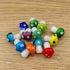 FANCY- DIY accessories Glass beads loose pendants Colorful CUTE Mushroom for DIY jewelry MAKING