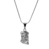 Bijoux de mode européens et américains classique clavicule courte petit pendentif jésus Original rétro noir rue collier en or