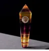 Новый натуральный кристалл кварца курительная трубка флюоритовая палочка фестиваль исцеления ремесла оптовая цена