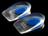 Brand new Gel Sapatos Palmilhas Almofada Heel Cup Almofadas de Massagem Inserções Salto Dor Spur Silicone