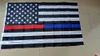 90 * 150 см США Флаги Синяя Линия Полицейские Флаги США 3x5 футов Тонкая Красная Линия Черный Белый И Синий Американский Флаг с Латунными Прокладками
