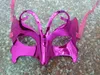 Fashion Venetian Party Butterfly Mask Unisex Sparkle Maskerade Venetiaanse Halloween Mask Mardi Gras Kostuum Half Mask