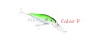 Bionic Big Minnow Saltwater Fishing Lure ABS Plastic Crank baits 10colors 20cm 41g Deep Diving fly fishing bait With Plastic box