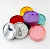 Fashion Jewelry Box 8.3m * 3.5cm Round Circle Jewelry Rings Gift Boxes Earring Display Case 6 Colors G383