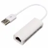 USB 2.0 до RJ45 LAN Ethernet Adapter 10M / 100M RTL8152B Чипсы сети для ноутбука ПК Внешний разъем