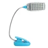 Flexibel 28 LED Portable Justerbar Mini Studie Reading Light USB Batteri USB Clip-On Fixture Desk Tabell Bed Datortlampa