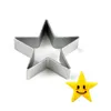 Star Shaped tool Aluminium Mold Sugarcraft Biscuit Cookie Cake Pastry Baking Cutter Mould baking tools for cakes225R