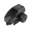 FOGO WOLF 4 Retículo Tactical Reflex Red / Green Laser Holográfico Projetado Dot Sight Scope Airgun Rifle Sight Caça Rail Mount