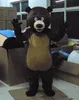 2017 hot new mascotte costume adulto personaggio costume mascotte come moda freeshipping orso bruno