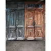 Vintage Old Doors Fotografia Sfondo Vinile Bambini Bambini Sfondi per Photo Studio Puntelli per cabine per neonati
