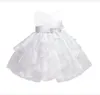 Flickor tutu kjolar blommor tyll pettiskirts baby fast färg prinsessan klänning flickor barn dansar tyll tutu kjol flicka dans balett klänning j221