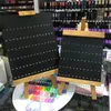 New Arrival Wooden Nail Display Board Display Chart Nail Art UV Gel Polish Color Book Shopping4612313