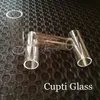 Tubo de vidrio de repuesto Cupti Glass para atomizador de tanque Kanger Kangertech 75W TC Starter Kit 60 mm 19 mm transparente con paquete individual