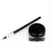 Cosmétique imperméable à l'eau crayon de maquillage noir liquide Eyeliner ombre Gel maquillage brosse noir maquiagem2741474