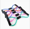 Yoga Training Resistance Bands Tube Workout Exercise for Yoga 8 Type Fashion Body Building Fitness Equipment Tool