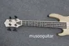 Mini 4string ukulele elektrische linke bass natürliche farb neckthru style1459052