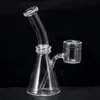 Quartz Thermal Beaker Double Tube Banger Nail smoke nails with gift box Beakers PukinBeagle Bangers