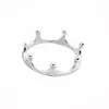 Everast Wholesale 10pc/Lot Fashion Crown Ring Кольцо 18 тыс. Золото серебряное золото.