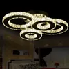 K9 Chandeliers Living Room Crystal Ceiling Light Round LED Chandelier 1 2 4 6 8 Heads Dinning Restaurant 5730 LED Chips