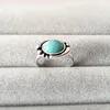 Everfast Wholesale 10pc/Lot Retro Style Evil Eye Stone Rings The Lord of the Rings For Women Girl Can Mix Color EFR005