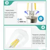 調光対応LEDの電球のフィラメント電球4W 8W 12W 16Wの高い電力ガラスのグローブ球根110V 220V 240VレトロなLEDエジソンランプのキャンドルライト