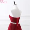 Wunderbare echte Po Burgundy Long Prom Kleider 2017 Schatz billiger Abschlussballkleider Abend Kleidung auf Lager formelle Frauen Party Kleider2416038