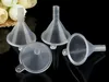 Transparant Mini Plastic Kleine Funnels Parfum Vloeibare Essentiële Olie Vullen Lege Fles Verpakking Keukenbar Dining Tool DHL SHIP PX-F01