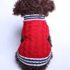Boygirl köpek kedi Kazak jumper evcil hayvan yavrusu ceket ceket sıcak giysiler giyim 5 boyutu 6068217