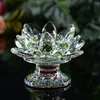 Hot Sale Lotus Flower Candle Holders Bröllop Kolumner Kandelabra Centerpieces Holder Heminredning Bowl Candlestick