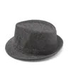 ソリッドユニセックスレトロジャズキャップ帽子ファッションストリートメンズ女性Fedora Hatsベルト屋外トラベルビーチサンハットStingy Brim Top Hats