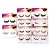 Greatremy 10 Pairs Separate Package Hand-Made Eyelashes Lightweight and Comfortable Reusable Black and Brown Travel False Eyelashes