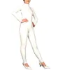 Cosplay Costumes d'Halloween vêtements en cuir PVC blanc combinaison isothermique sexy sous-vêtements fun jeu 7colors peuvent choisir