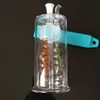 Dreispiralförmige Farbschläuche, einzigartige Ölbrenner-Glasbongs, Wasserpfeifen, Glaspfeifen, Bohrinseln, Rauchen mit Tropfer