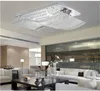 moderne luci di cristallo quadrate lampadario di cristallo K9 lampada da soffitto con sorgenti luminose per soggiorno illuminazione domestica a LED