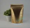 10x15cm embossing bags, 100pcs/lot X Stand up matte gold aluminium foil ziplock bag with window-resealable dry banana storage zipper pouch