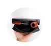 Los nuevos accesorios engrosados de Yanju, bolso de cubo individual de Pu, bolso de cuero repujado negro, tubo multicapa