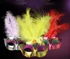 Masques de papillon LED Masque de fête à paillettes Halloween Led Masque de fête Adulte Enfants Vénitien Lumineux Fluff Masque De Noël Flash Mascarade Masques