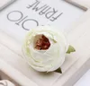 Simulatie kunstmatige false retro camellia brakt rose bloem hoofden / bruiloft decoratie DIY geschenk box collage G688