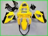 Top-selling plastic fairings for Kawasaki Ninja ZX9R 98 99 yellow black motorcycle fairing kit ZX9R 1998 1999 TY47