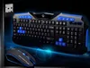 Эргономичный дизайн Wireless Gaming Keyboard и 2400DPI Mouse Kit 2.4GHz клавиатура Механические сенсорные комбинации 2 цвета Лучшие качества