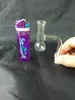 T-förmiges transparentes Filterrohr-Glasbong-Zubehör, einzigartige Ölbrenner-Glaspfeifen, Wasserpfeifen, Glaspfeifen-Ölplattformen, die mit Droppe rauchen